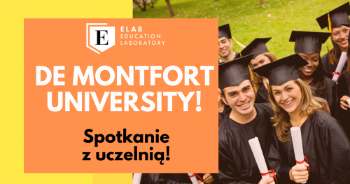 Spotkanie z brytyjską uczelnią - De Montfort University!
