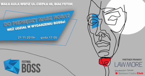 Do pieniędzy masz nosa? - weź udział w wydarzeniu BOSSa