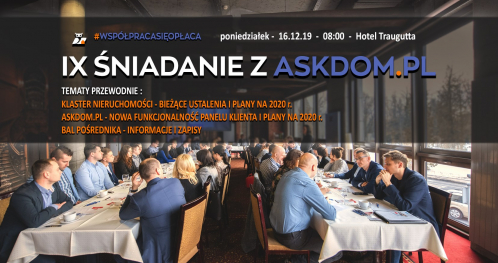 IX Śniadanie z Askdom.pl