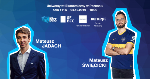 Mateusz Święcicki i Mateusz Jadach o sporcie, biznesie i pasji #Festiwal BOSS