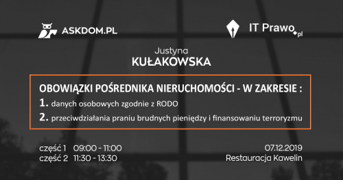 Pośrednik nieruchomości - zagadnienia prawne
