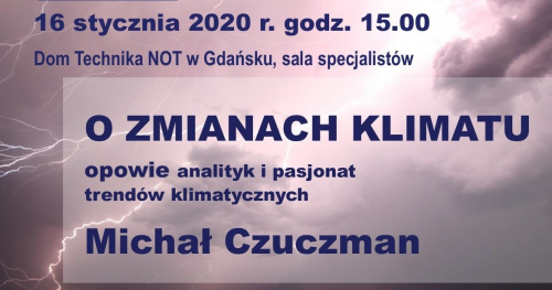 O zmianach klimatu