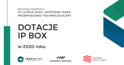 Dotacje i ulga podatkowa IP Box w 2020 roku