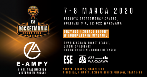 Rocketmania Grand Finals / Finał Akademickich Mistrzostw Polski