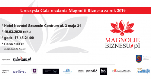 Uroczysta Gala Magnolii Biznesu 2019