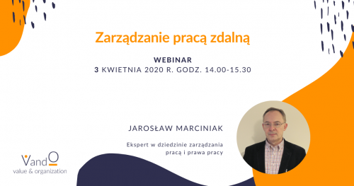 Zarządzanie pracą zdalną - webinar