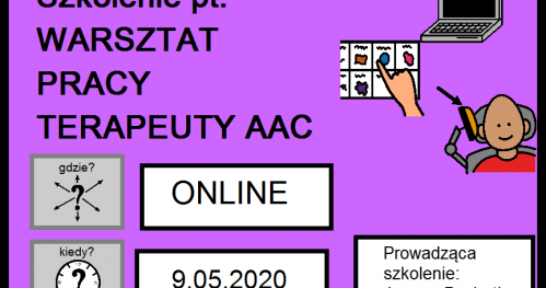 Warsztat pracy terapeuty AAC