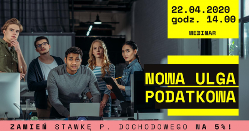 Zamień stawkę podatku dochodowego na 5%!