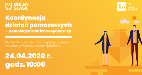 Webinar - Koordynacja działań pomocowych - Dolnośląski Pakiet Gospodarczy