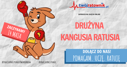 ZAJĘCIA ONLINE Drużyna Kangusia Ratusia