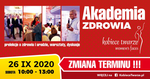 Akademia Zdrowia i Urody Kobiecych Twarzy, 26.09.2020