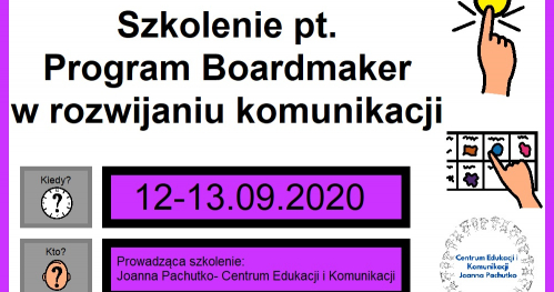 Program Boardmaker w rozwijaniu komunikacji osób z trudnościami w komunikowaniu się