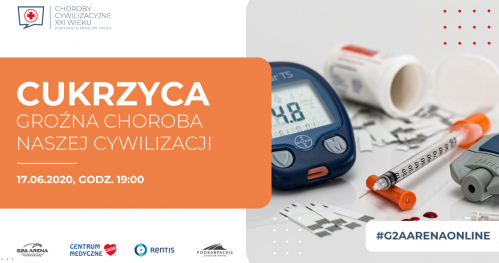 CUKRZYCA / KONFERENCJA MEDYCZNA ONLINE/ 17 CZERWCA godz. 19:00