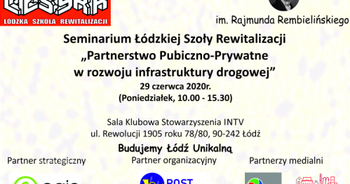 Seminarium "Partnerstwo Publiczno-Prywatne w rozwoju infrastruktury drogowej"
