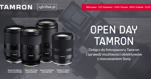 Open Day Tamron Warszawa (dodatkowy termin)