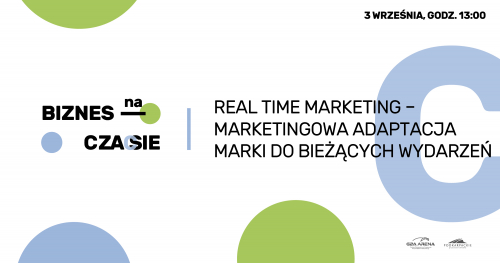 Biznes na Czasie - Real Time Marketing - marketingowa adaptacja marki do bieżących wydarzeń || LIVE CHAT