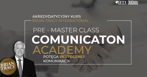 PRE-MASTER CLASS POTĘGA SKUTECZNEJ KOMUNIKACJI - GDAŃSK