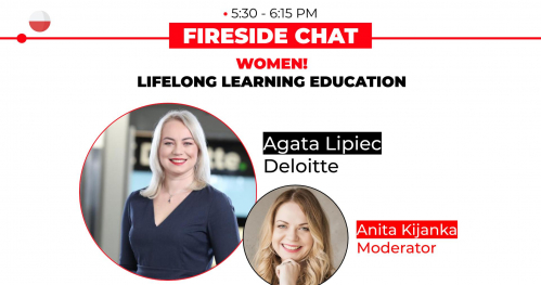 WOMEN! Lifelong Learning Education - rozmowa z Agatą Lipiec at Venture Café Thursday Gathering