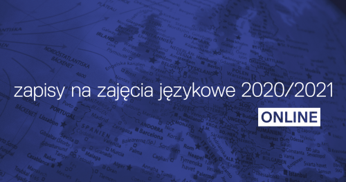 Dodatkowe zapisy na zajęcia językowe 2020/2021