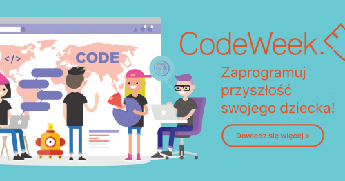 Code Week - warsztaty online dla szkół, nauczycieli i rodziców