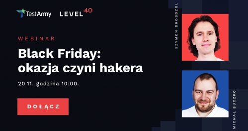 Black Friday: okazja czyni hakera - webinar