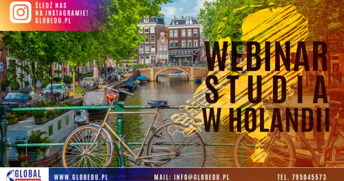 WEBINAR O STUDIACH W HOLANDII