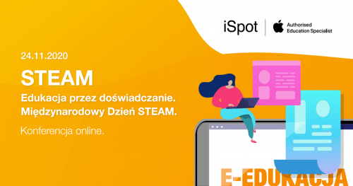 Konferencja online - Edukacja przez doświadczenie. Międzynarodowy Dzień STEAM.