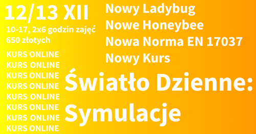 Światło dzienne: Symulacje