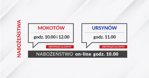Nabożeństwo - 6/12/2020_godz. 12.00 | MOKOTÓW