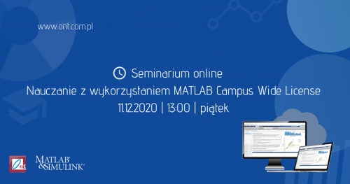 Nauczanie z wykorzystaniem MATLAB Campus Wide License | LAW