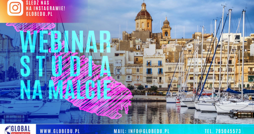 WEBINAR - STUDIA NA MALCIE