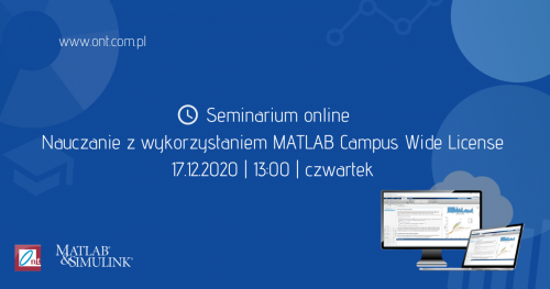 Nauczanie z wykorzystaniem MATLAB Campus Wide License | Politechnika Opolska