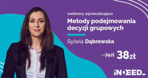 Metody podejmowania decyzji grupowych - webinary