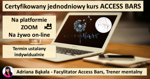 Kurs Access Bars online z certyfikatem - 8h