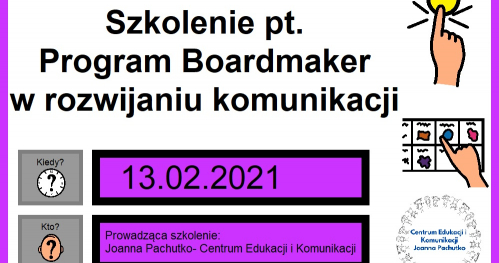 Program Boardmaker w rozwijaniu komunikacji