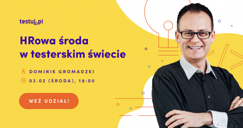 Webinar: HRowa środa w testerskim świecie