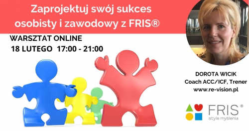 ZAPROJEKTUJ SWÓJ SUKCES OSOBISTY I ZAWODOWY Z FRIS®