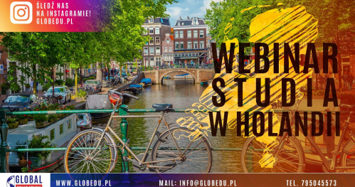 WEBINAR - STUDIA W HOLANDII