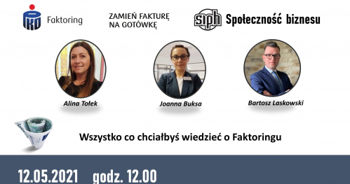 Wszystko co chciałbyś wiedzieć o Faktoringu - webinar