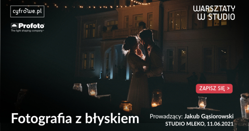 Fotografia z błyskiem - Warsztaty studyjne z Profoto