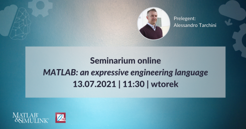 Seminarium | MATLAB: an expressive engineering language