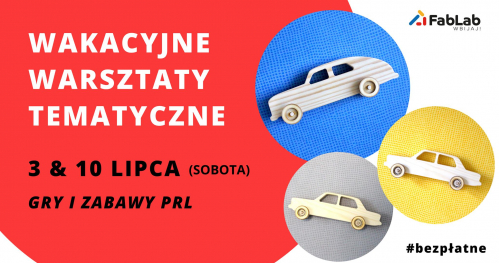 Bezpłatne warsztaty "Gry i zabawy PRL" - FabLab Wbijaj!