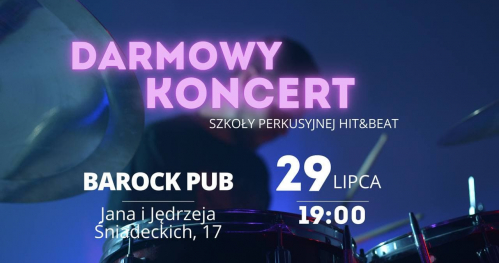 Koncert szkoły perkusyjnej Hit&Beat