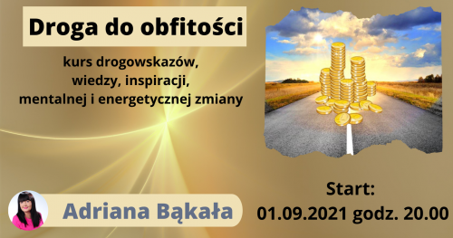Droga do obfitości - kurs drogowskazów, wiedzy, inspiracji, mentalnej i energetycznej zmiany