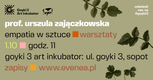 Empatia w sztuce - warsztat z Urszulą Zajączkowską