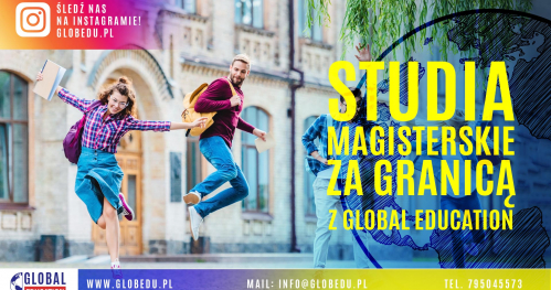 WEBINAR: STUDIA MAGISTERSKIE ZA GRANICĄ!