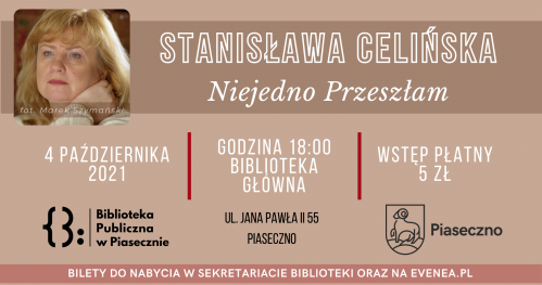 Spotkanie autorskie ze Stanisławą Celińską