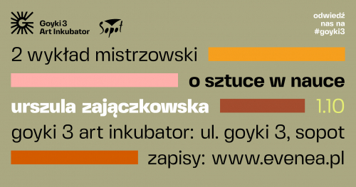 Drugi wykład mistrzowski/ prof. Urszula Zajączkowska