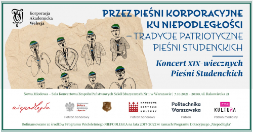 Koncert XIX-wiecznych Pieśni Studenckich