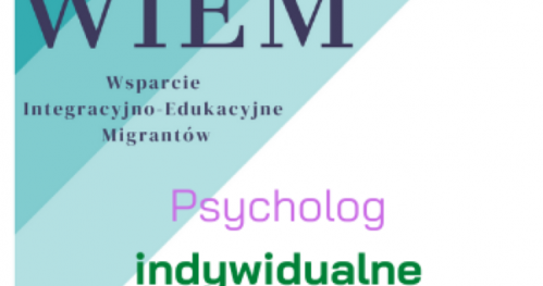 Psycholog (konsultacje indywidualne), 20.10 (środa) 15:30-16:00 WIEM